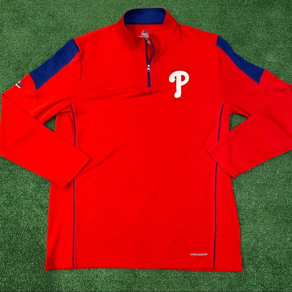Philadelphia Phillies 1/4 Zip Pullover - Men’s XL